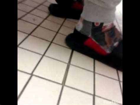 jerking off in restroom|After school Teen boy jerk in public toilet and cum on the floor.